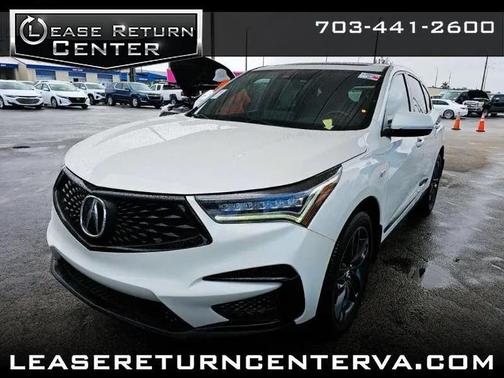 White Diamond Pearl 2019 Acura RDX A-Spec