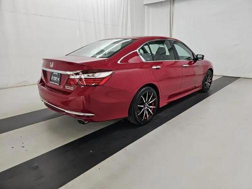 Burgundy 2017 Honda Accord Sport SE