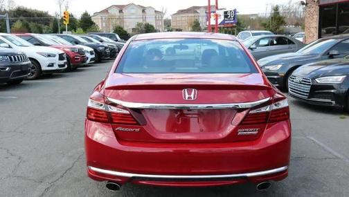 Burgundy 2017 Honda Accord Sport SE