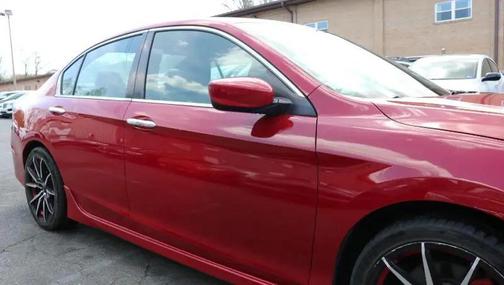 Burgundy 2017 Honda Accord Sport SE