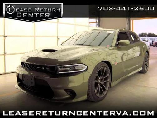 Army Green 2021 Dodge Charger Scat Pack
