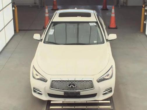 Pure White 2017 INFINITI Q50 3.0t Signature Edition