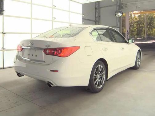 Pure White 2017 INFINITI Q50 3.0t Signature Edition