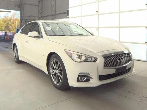 Pure White 2017 INFINITI Q50 3.0t Signature Edition