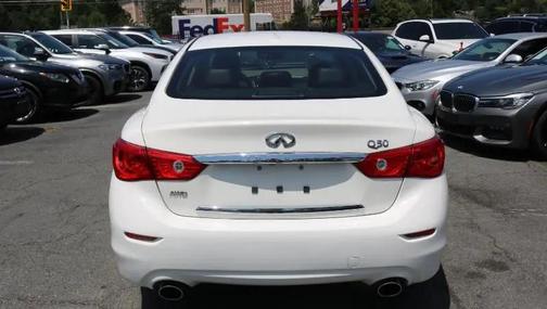 Pure White 2017 INFINITI Q50 3.0t Signature Edition