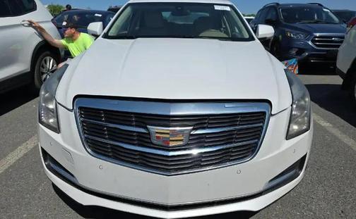 Crystal White Tricoat 2016 Cadillac ATS 2.5L Luxury