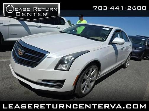Crystal White Tricoat 2016 Cadillac ATS 2.5L Luxury