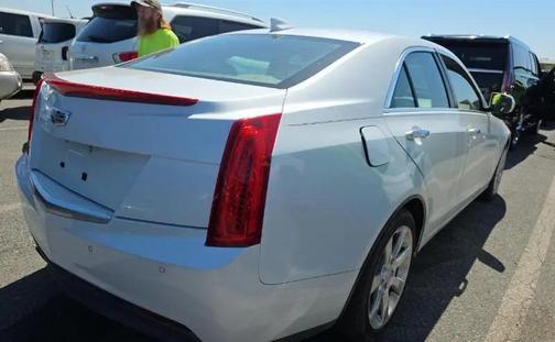 Crystal White Tricoat 2016 Cadillac ATS 2.5L Luxury