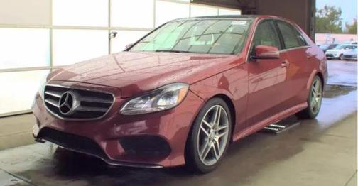 designo Cardinal Red Metallic 2016 Mercedes-Benz E-Class 4dr Sdn E 350 Sport RWD