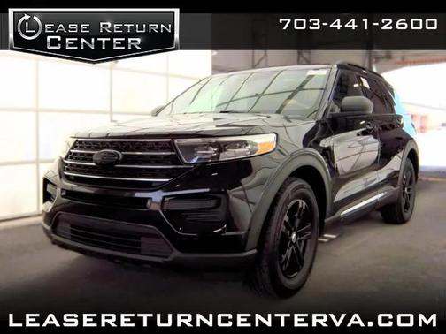 Agate Black Metallic 2020 Ford Explorer XLT