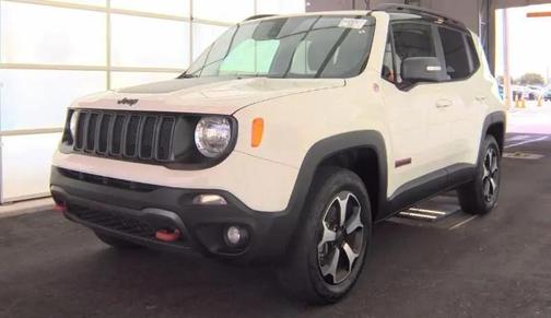 Alpine White Clearcoat 2021 Jeep Renegade Trailhawk