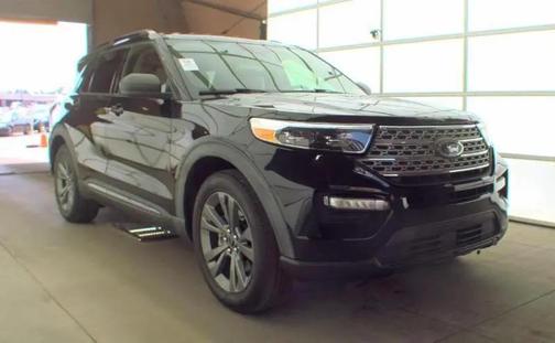 Agate Black Metallic 2021 Ford Explorer XLT