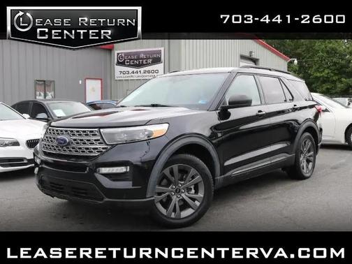 Agate Black Metallic 2021 Ford Explorer XLT