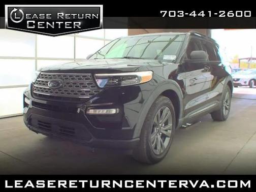 Agate Black Metallic 2021 Ford Explorer XLT