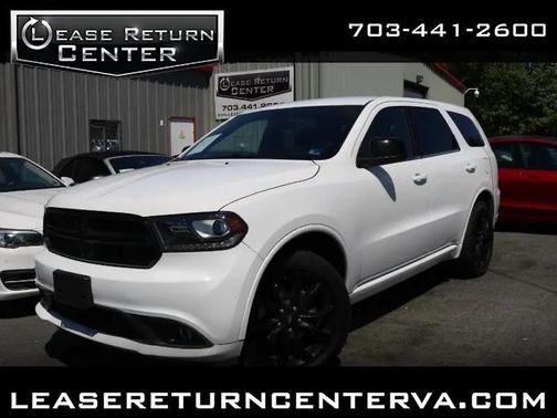 White Knuckle Clearcoat 2019 Dodge Durango SXT Plus