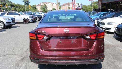 Burgundy 2025 Nissan Altima SV FWD