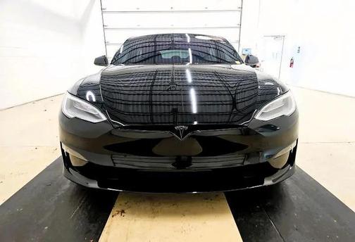 Solid Black 2021 Tesla Model S Long Range