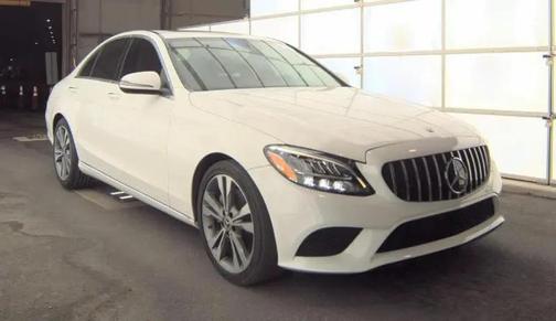 White 2019 Mercedes-Benz C-Class C 300 Sedan