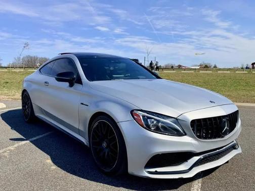 Matte Satin Silver 2018 Mercedes-Benz AMG C 63 S
