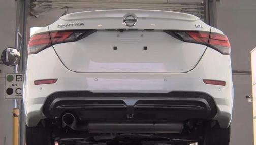 White 2021 Nissan Sentra SR