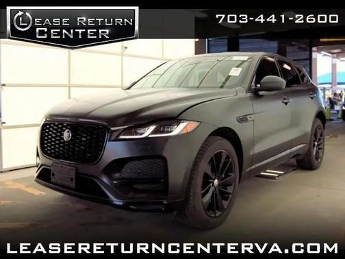 Matte Black 2023 Jaguar F-PACE S P250 AWD Automatic