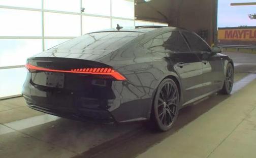 Black 2022 Audi A7 55 Prestige