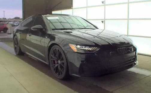 Black 2022 Audi A7 55 Prestige