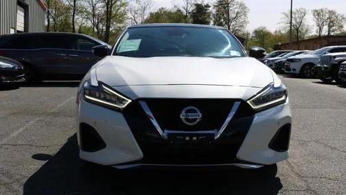 Pearl White Tricoat 2020 Nissan Maxima 3.5 SL