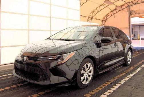 Black Sand Pearl 2021 Toyota Corolla LE