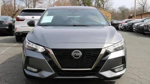 Gray 2021 Nissan Sentra SR