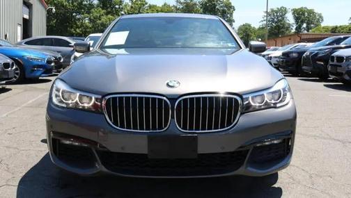 Gray 2016 BMW 740 4dr Sdn 740i RWD