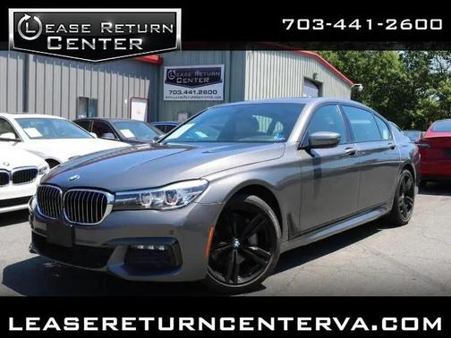 Gray 2016 BMW 740 4dr Sdn 740i RWD