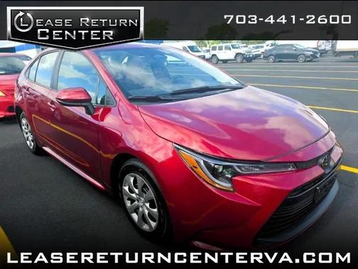 Burgundy 2025 Toyota Corolla LE