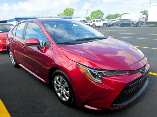 Burgundy 2025 Toyota Corolla LE