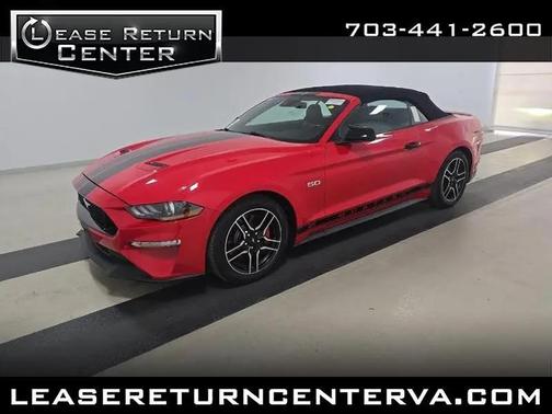 RED 2021 Ford Mustang GT Premium