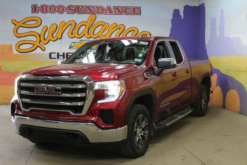Red 2021 GMC Sierra 1500 SLE
