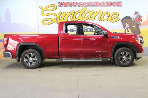 Red 2021 GMC Sierra 1500 SLE
