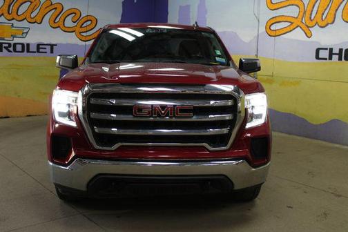 Red 2021 GMC Sierra 1500 SLE