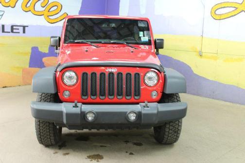 Red 2017 Jeep Wrangler Unlimited Rubicon