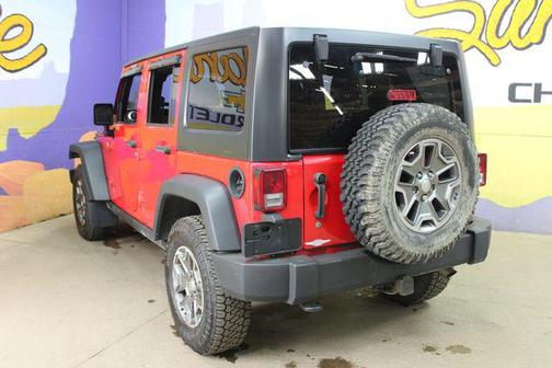 Red 2017 Jeep Wrangler Unlimited Rubicon