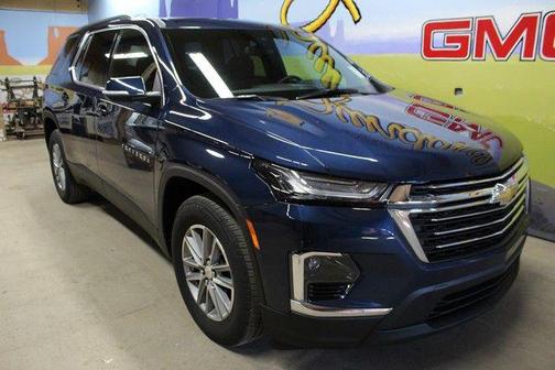 Northsky Blue Metallic 2023 Chevrolet Traverse LT Cloth