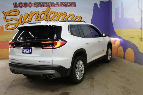 White 2024 GMC Acadia Elevation