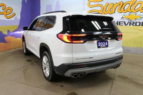 White 2024 GMC Acadia Elevation