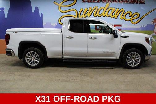 Summit White 2019 GMC Sierra 1500 SLT