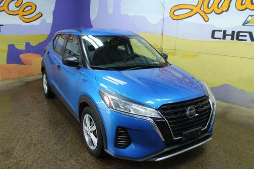 Electric Blue Metallic 2021 Nissan Kicks S