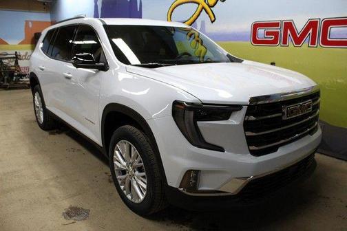 Glacier White Tricoat 2026 GMC Acadia Elevation AWD