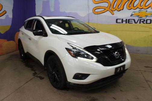Pearl White 2018 Nissan Murano SL