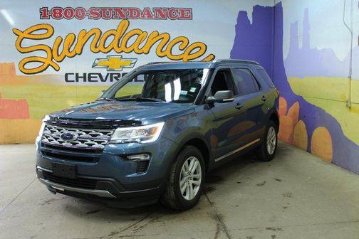 BLUE METALLIC 2019 Ford Explorer XLT