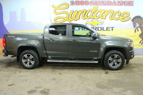 Green 2018 Chevrolet Colorado LT