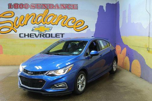 Blue 2018 Chevrolet Cruze LT